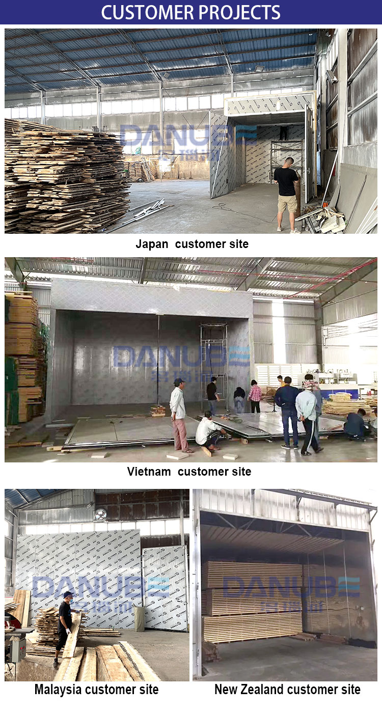 wood drying machine case site